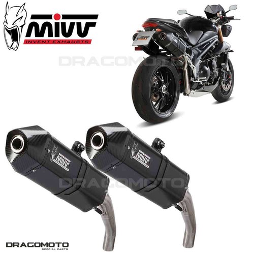Scarico doppio triumph speed - scarico,